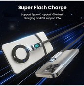 Resim Pd100w Hızlı Şarj Usb Tip C Kablo Dijital Ekran Veri Kablosu İphone 15 Uyumlu A-c 2m 2M 