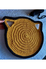 Resim UNİCORNS Kedi Figürlü Paspas, Kedi Matı, Kedi Mama Paspası 