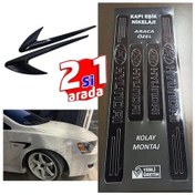 Resim Hyundai Excel Uyumlu Kapı Eşiği + Çamurluk Vent 