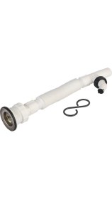 Resim Çatallı Körüklü Lavabo Sifonu 