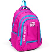 Resim Coral High Sport Neon Pembe Dört Bölmeli Sırt Çantası 23456 