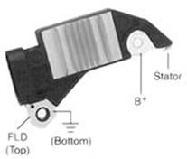 Resim Konjektor 12V Daewoo Gm Buick Cadillac Chevrolet (Oval Soket 4Ince Fis) DWA