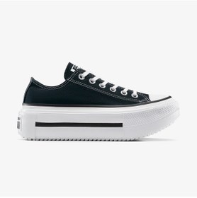 Resim Converse Chuck Taylor All Star Lift Double Stack Platform Kadın Siyah Sneaker A15490c Siyah 
