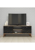 Resim 120Cm Çam Mermer Tv Sehpası 