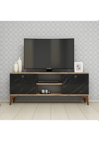 Resim 120Cm Çam Mermer Tv Sehpası 