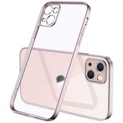 Resim iPhone Uyumlu 13 Kılıf Mat Elektroplatin Kaplama Kapak 