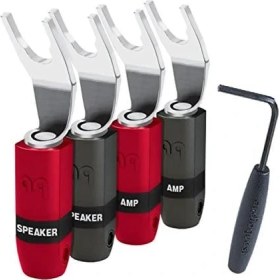 Resim Audioquest Suregrip 300 Multi Size Spade Plug 