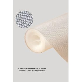 Resim 10 Metre Şeffaf Silikonlu Kaymaz Çekmece Içi Düzenleyici Nemere 