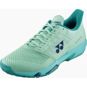 Resim Yonex Kadınlar için PC Ad Accel- cl Mint Tenis Ayakkabı Düz Taban ve Hafif Malzeme 