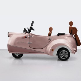 Resim Elektrikli Moped | Blush Pearl - Kurşun Asit - 60V 22 Ah 