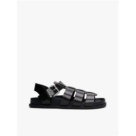 Resim Kadın Tjw Fisherman Patent Sandalet Siyah 