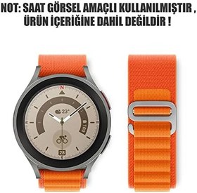 Resim Microsonic Samsung Gear S3 Frontier Kordon Alpine Loop Turuncu 