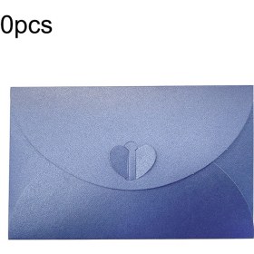 Resim 10 Adet Aşk Tokası İnci Kağıt Davet Mektubu Kırmızı Pembe Göl Mavi 