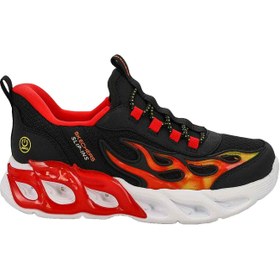 Resim Skechers Thermoflash 2 0 Heatbrisk Erkek Çocuk Siyah Günlük Ayakkabı 