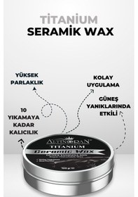 Resim Profesyonel Derin Temizlik Ve Uzun Süreli Koruma Seti Ph Nötr Demir Tozu Sökücü 500ml + Titanium Seramik Wax 100gr 