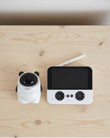 Resim Uzaktan Kontrollü Hd Bebek Kamerası Zoom Ve Sıcaklık Sensörlü 