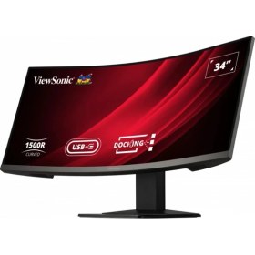 Resim Viewsonic 34" VG3419C 120Hz 0,4MS VA HDMI/DP/USB-C UWQHD Curved Oyuncu Monitörü 