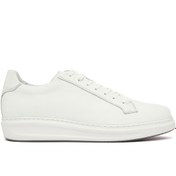 Resim Derimod Erkek Beyaz Bağcıklı Deri Sneaker 25SFD610118 