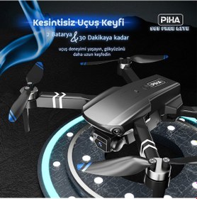 Resim S65 Free Lıte – 2 Batarya, 30 Dakika Uçuş, 1080P Çift Esc Kamera, Fırçasız Motorlu Drone/app Kontrolü 