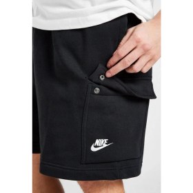 Resim Nike Sportswear Club Men's Cargo Shorts Erkek Pamuklu Kargo Şort Siyah 