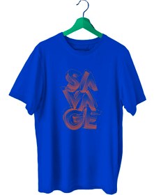 Resim BLUU Savage Sporcu T-shirt Bisiklet Yaka 