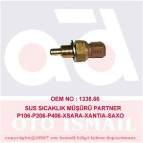 Resim GVA 5445002 Hararet Müşürü 206 306 406 / Xsara 1.4 1.6 