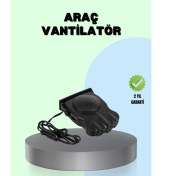 Resim Flamex 360° Ayarlanabilir Araç Içi Isıtıcı ve Fan 