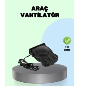 Resim Flamex 360° Ayarlanabilir Araç Içi Isıtıcı ve Fan 