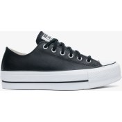 Resim Converse Chuck Taylor All Star Leather Platform Erkek Siyah Sneaker.001 