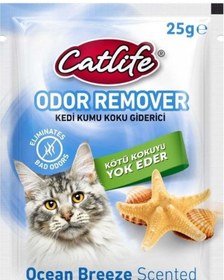 Resim Catlife Okyanus Kokulu Kedi Kumu Koku Giderici 25 Gr 