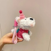 Resim Silver1 Karikatür Küçük Hediye Peluş Bebek Kolye Anahtarlık Çanta Kolye Aksesuarları (Yurt Dışından) 