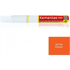 Resim Kementaş Tam Örtücü Rötuş Kalemleri 1677 06 Turuncu Tam Örtücü Rötuş Kalemi 