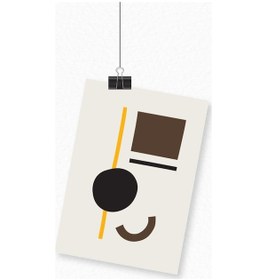 Resim Geometrik Şekilli A4 Duvar Posteri-2-2506 