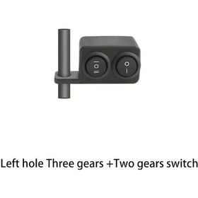 Resim Hightower Evrensel Sol Delik Üç+iki Vitesli Çift Düğmeli Dayanıklı Motor Anahtarı 