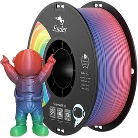 Resim Creality Ender PLA+ Filament Rainbow 1.75mm 1kg 
