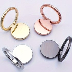Resim 360 derece Dönebilen Cep Telefonu Tutacağı Metal Mıknatıs Cep Telefonu Tutacağı Yüzük Toka Manyetik Araba Cep Telefonu Tutacağı 