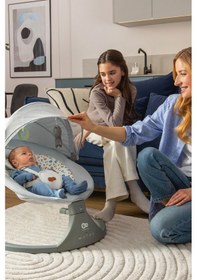 Resim Kinderkraft Lumı 2 Elektrikli Bebek Ana Kucağı 2 in1 