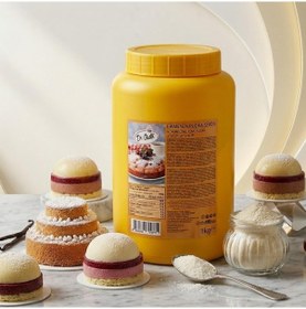 Resim Erimeyen Pudra Şekeri 1 Kg Isıya Dayanıklı Pasta Ve Tatlı Süsleme Pudra Şekeri 