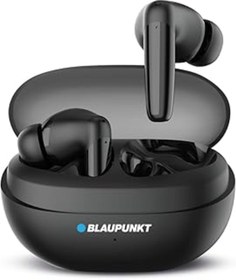 Resim Qedii Blaupunkt B220 Enc Gürültü Engelleme Kablosuz Bluetooth 5.3 Kulak İçi Kulaklık Siyah 