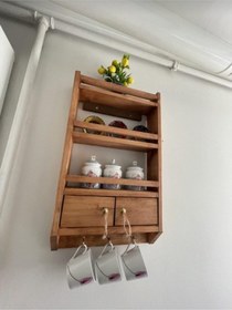 Resim Mashotrend Protexli Koyu Terek - Dekoratif Mutfak Rafı - Dekorati 