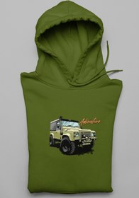 Resim xtreme turkey Defender Adventure Tasarım Hoodie 