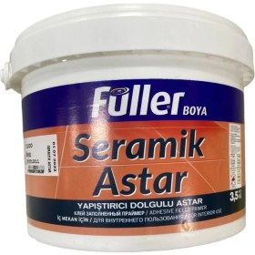Resim Mey Ithalat® Füller Seramik Üstü Astar 3,5 kg Beyaz 
