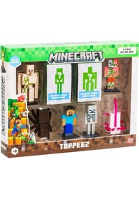 Resim Minecraft 3d Figür Kalem Başlığı Toppeez 8'li Minecraft 