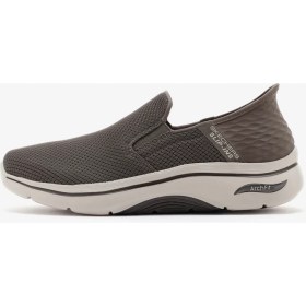 Resim Skechers Skechers Slip-Ins: Go Walk Af 2.0 - Hands Free 2 Erkek Bej Yürüyüş Ayakkabısı 216600 Tpe | Orijinal 