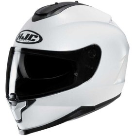 Resim HJC KASK C70 KASK İNCİ BEYAZI 