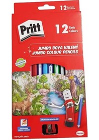 Resim Prıtt Kuruboya Jumbo Üçgen Uzun 12 Li 1219733 