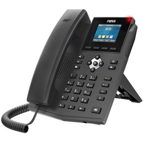 Resim Fanvil X3sw Renkli Ekran Poe Wifi Ip Masaüstü Telefon 