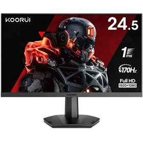Resim Koorui 25E3A 24.5" 170 Hz 1 MS VA FHD HDMI DisplayPort Gaming Monitör 