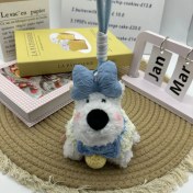 Resim OIMG Yeni 1 Adet Karikatür Çanta Çekicilik Anahtarlık Sevimli Iyi Şanslar Hediye Peluş Oyuncaklar Bebekler (Yurt Dışından) 