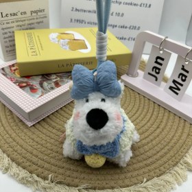 Resim OIMG Yeni 1 Adet Karikatür Çanta Çekicilik Anahtarlık Sevimli Iyi Şanslar Hediye Peluş Oyuncaklar Bebekler (Yurt Dışından) 